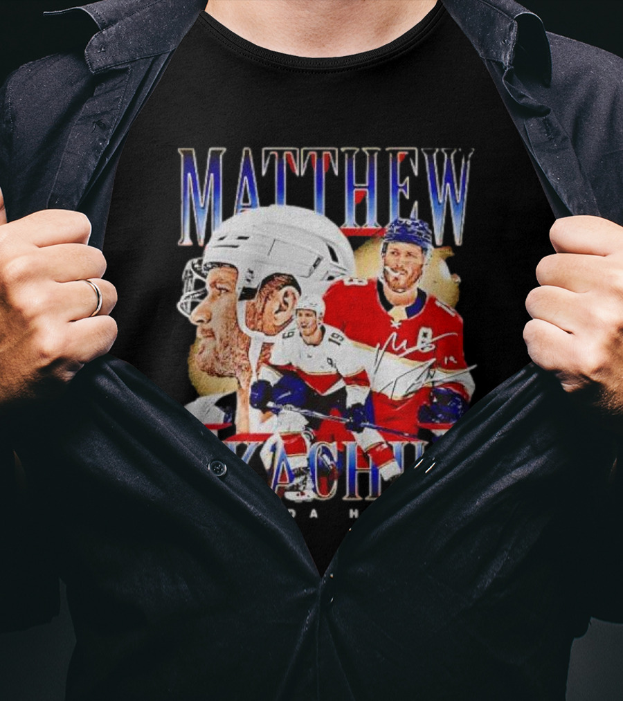 Matthew Tkachuk Florida Hockey Vintage Florida Panthers T-Shirt