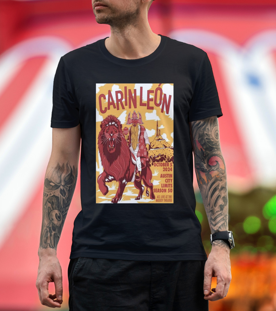 Carin León Austin City Limits Season 50 October 5 2024 ACL Live at The Moody Theater T-Shirt