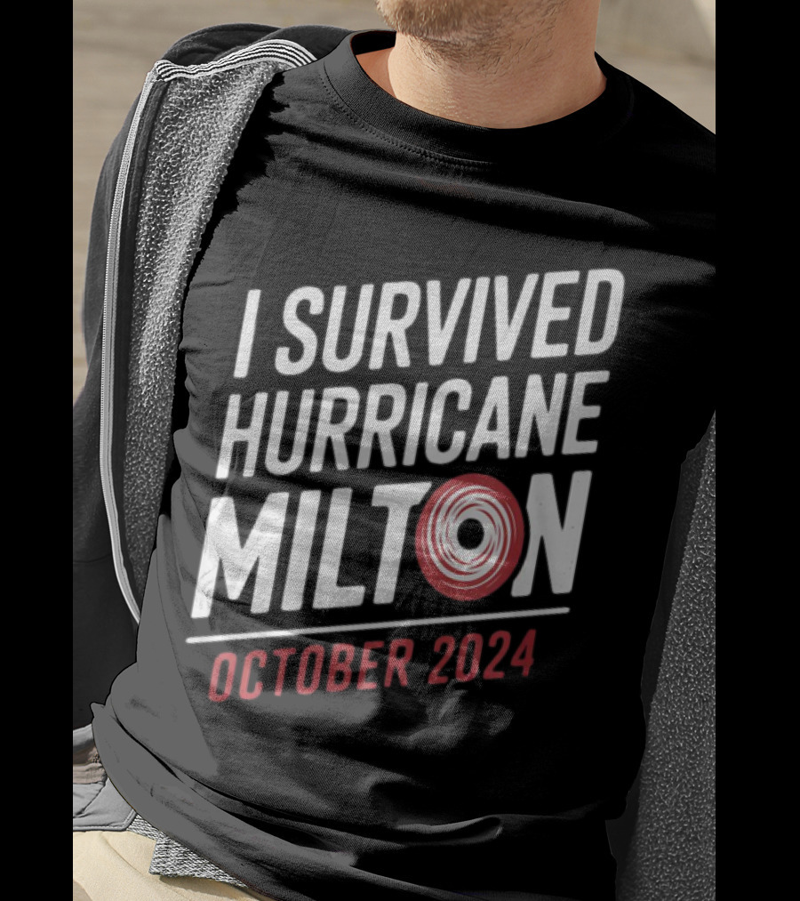 I Survived Hurricane Milton October T-Shirt