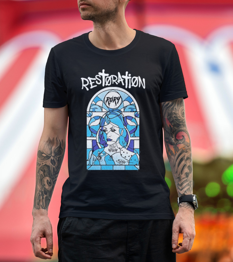 Rory Restoration New Album Stained Glass T-Shirt