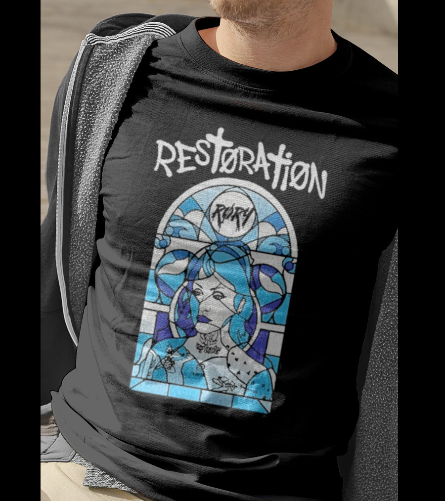 Rory Restoration New Album Stained Glass T-Shirt