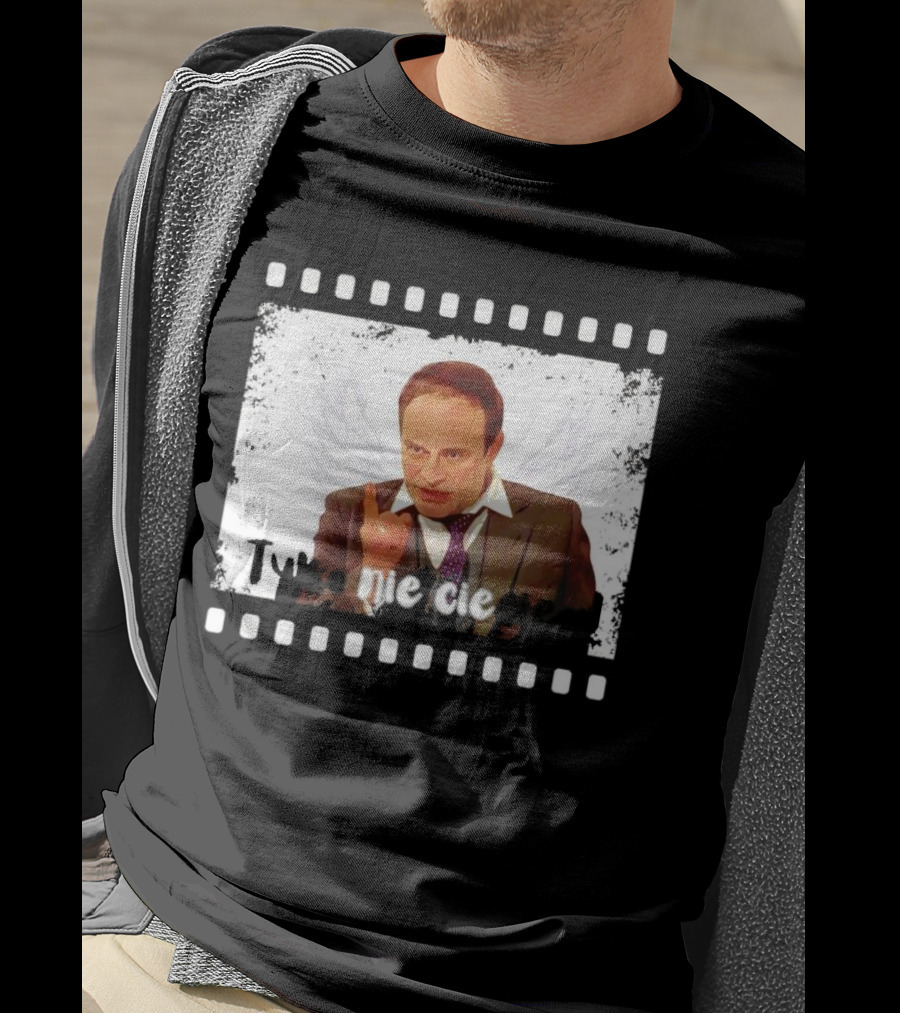 Tylko Nie Cieciem Stanisław Anioł Filmstrip Winged T-Shirt