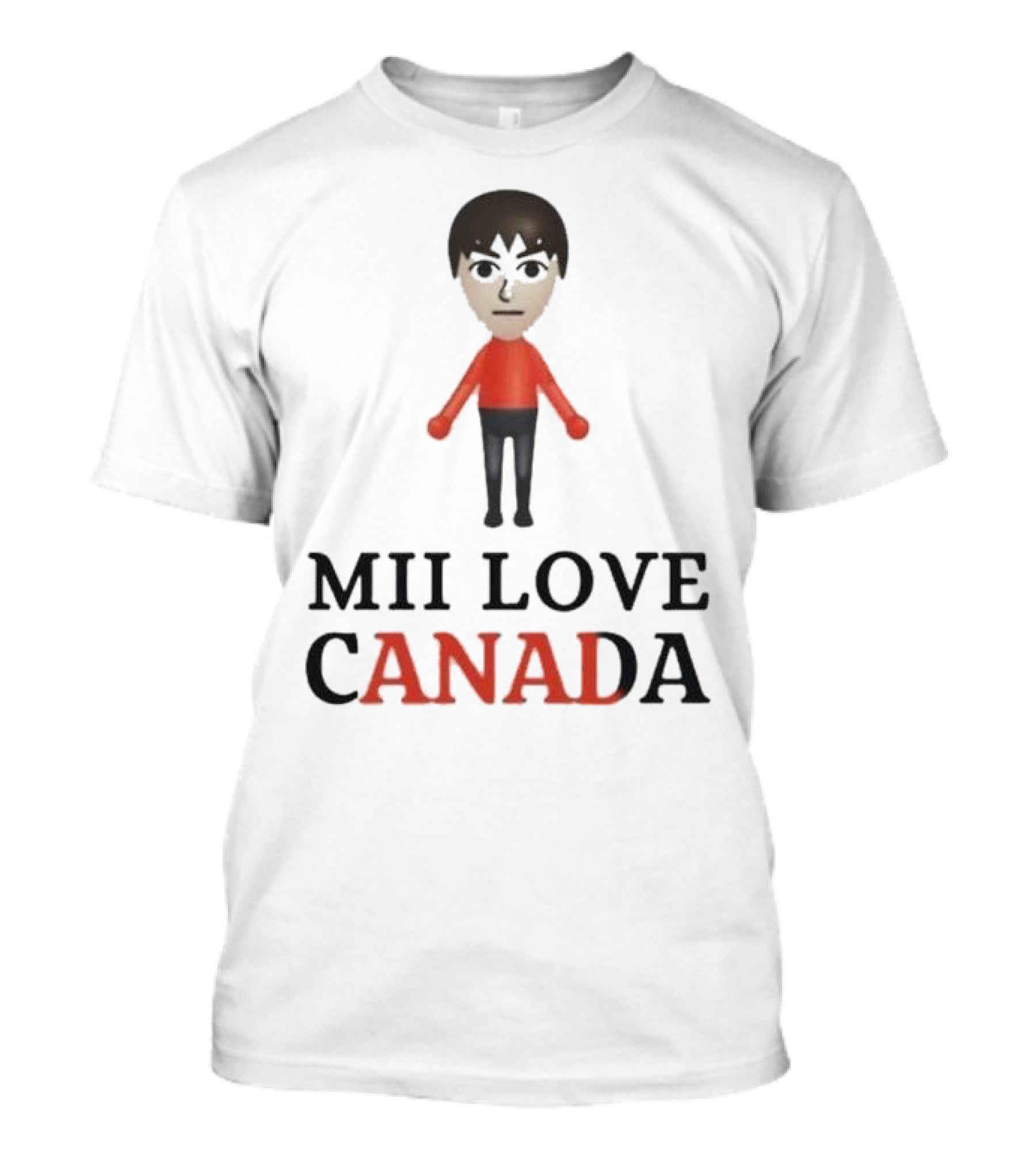 Mii Love Canada Iconic Character T-Shirt