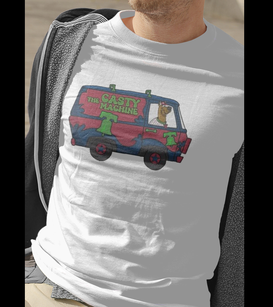 The Casty Machine Phillies Van Bell Dog T-Shirt