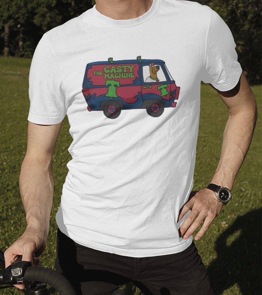 The Casty Machine Phillies Van Bell Dog T-Shirt