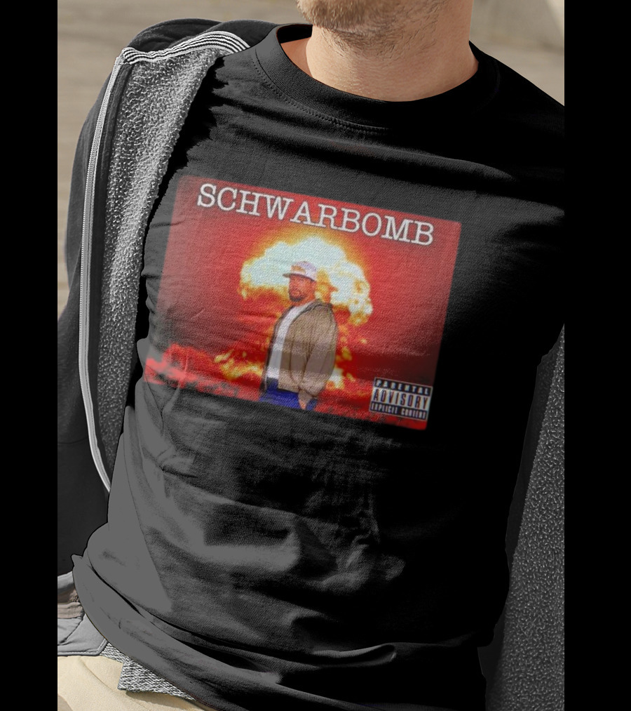 Schwarbomb Kyle Schwarber Parental Advisory Philadelphia Phillies PA T-Shirt