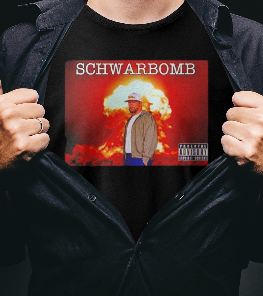 Schwarbomb Kyle Schwarber Parental Advisory Philadelphia Phillies PA T-Shirt