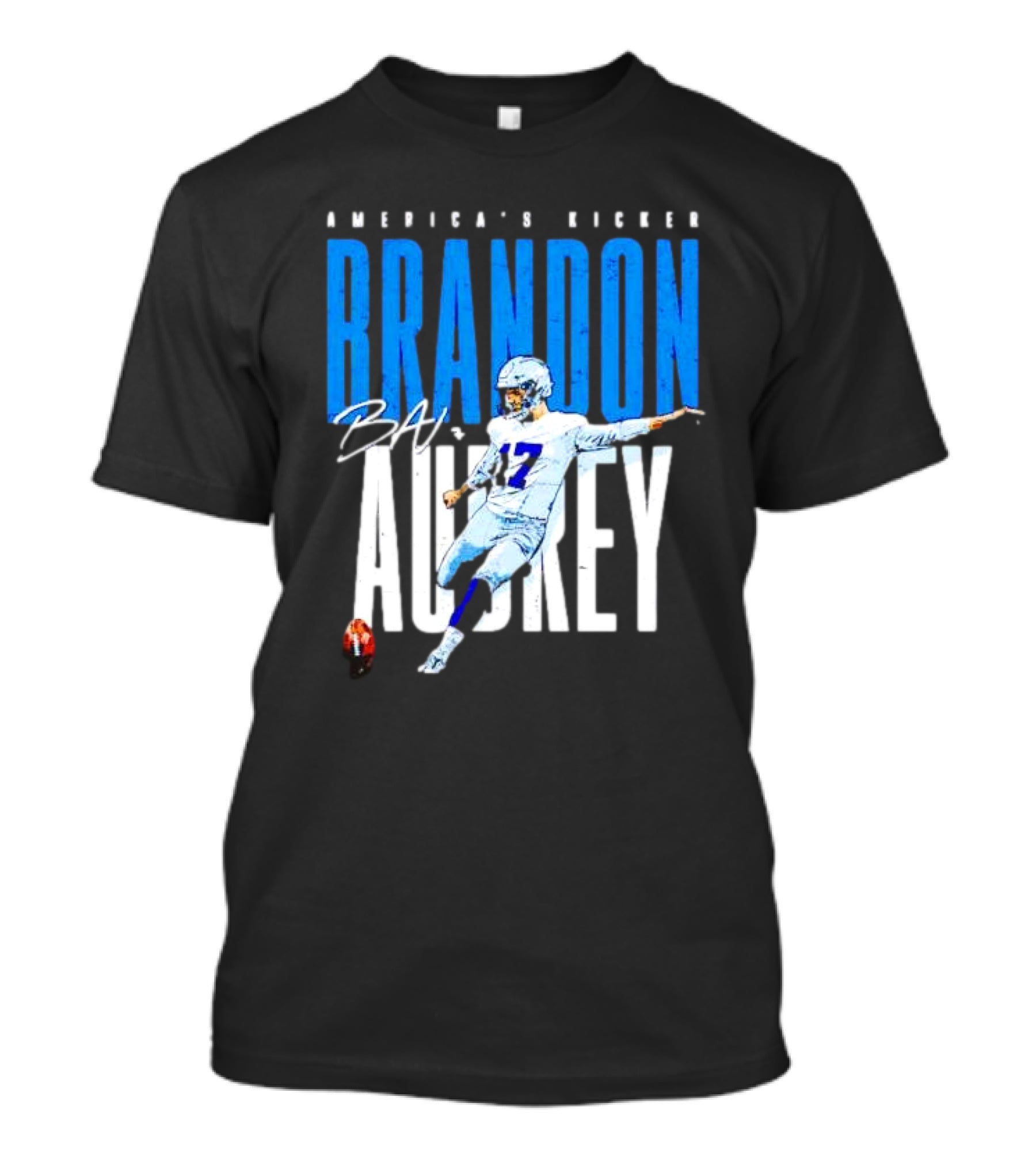 America's Kicker Brandon Aubrey Dallas Cowboys Signature T-Shirt