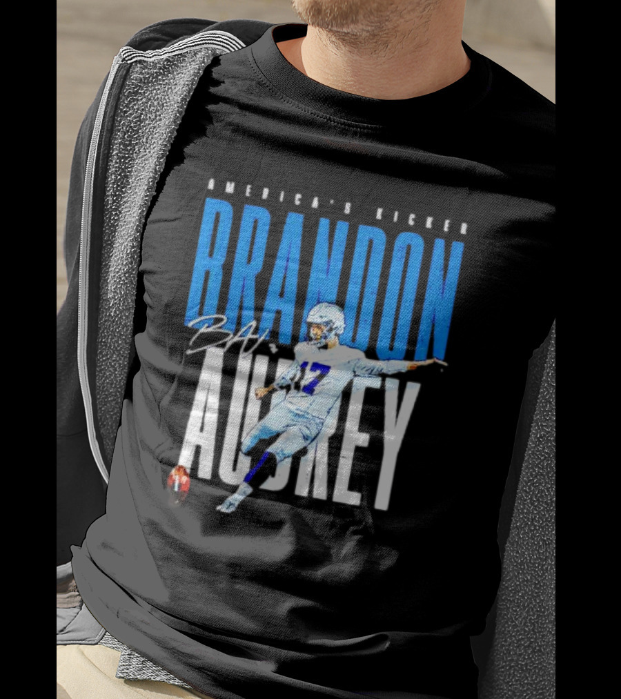 America's Kicker Brandon Aubrey Dallas Cowboys Signature T-Shirt