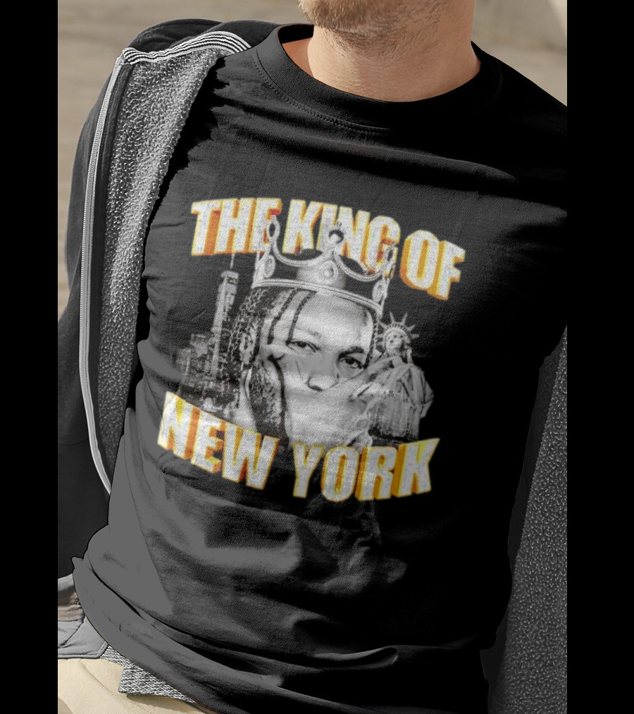 The King Of New York Knicks Basketball Jalen Brunson T-Shirt