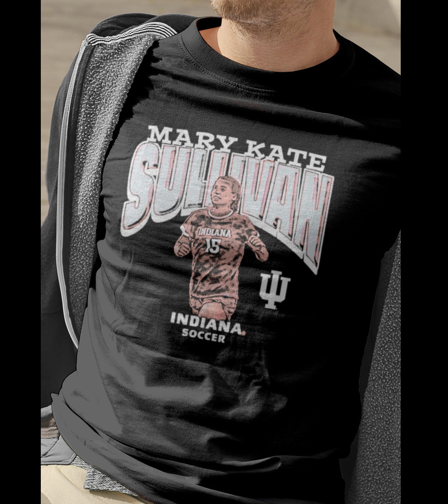 Mary Kate Sullivan Indiana Soccer 15 Sullivan IU T-Shirt
