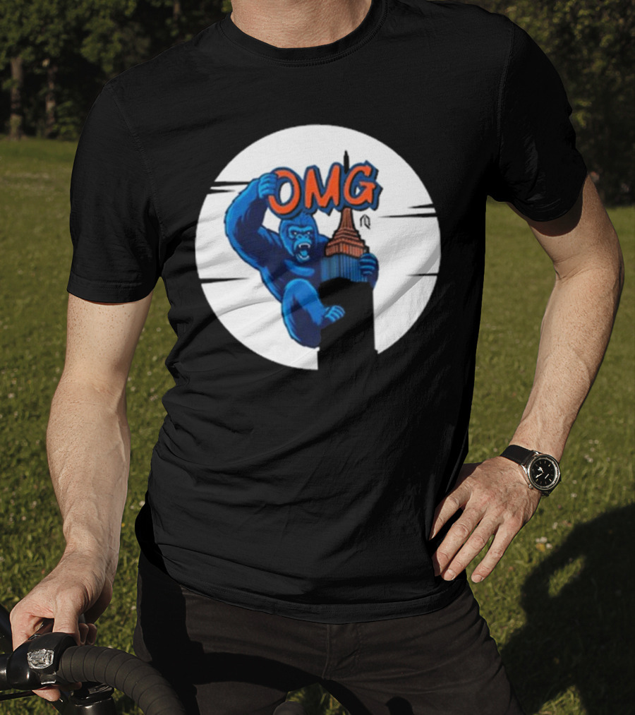 OMG King Kong Empire Tower Iconic Reference T-Shirt