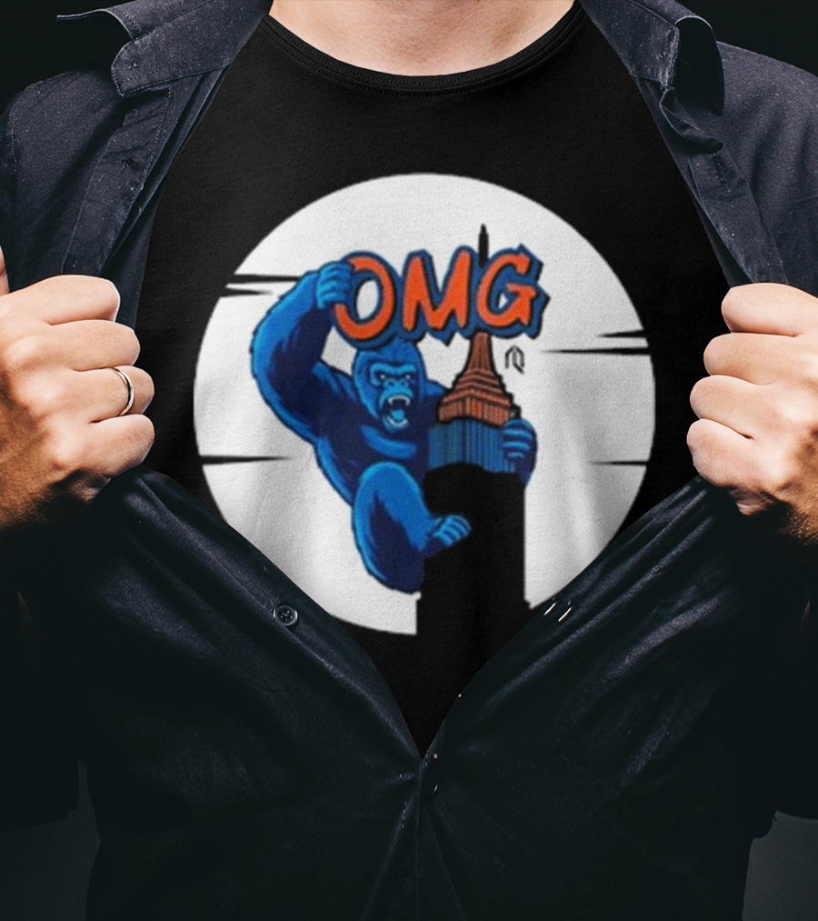 OMG King Kong Empire Tower Iconic Reference T-Shirt