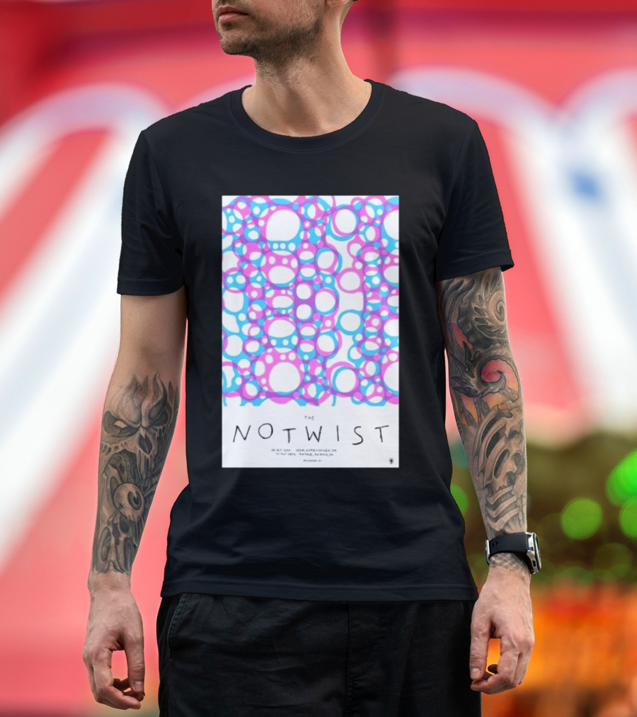 The Notwist Live at Vega Copenhagen October 9, 2024 Tour T-Shirt