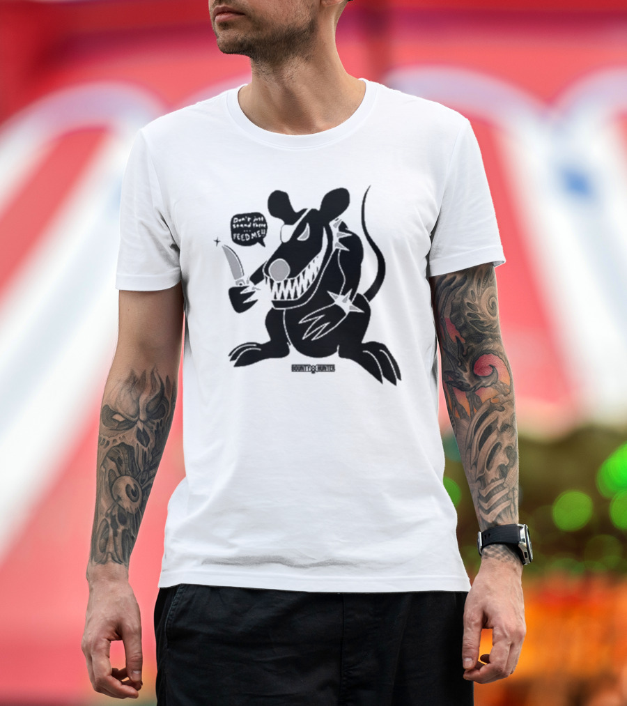 Stray Rats Bounty Hunter Rat Chang Don't Just Stand There Feed Me T-Shirt