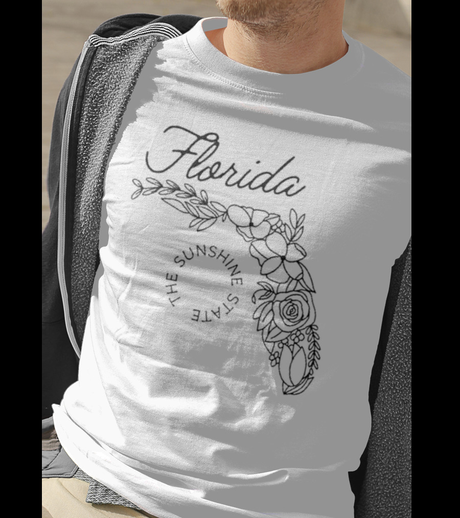 Florida The Sunshine State Stronger Than The Storm Hurricane Milton T-Shirt