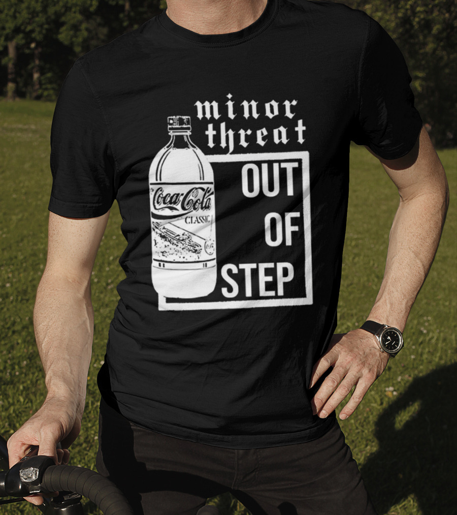 Minor Threat Coca-Cola Classic Out Of Step T-Shirt