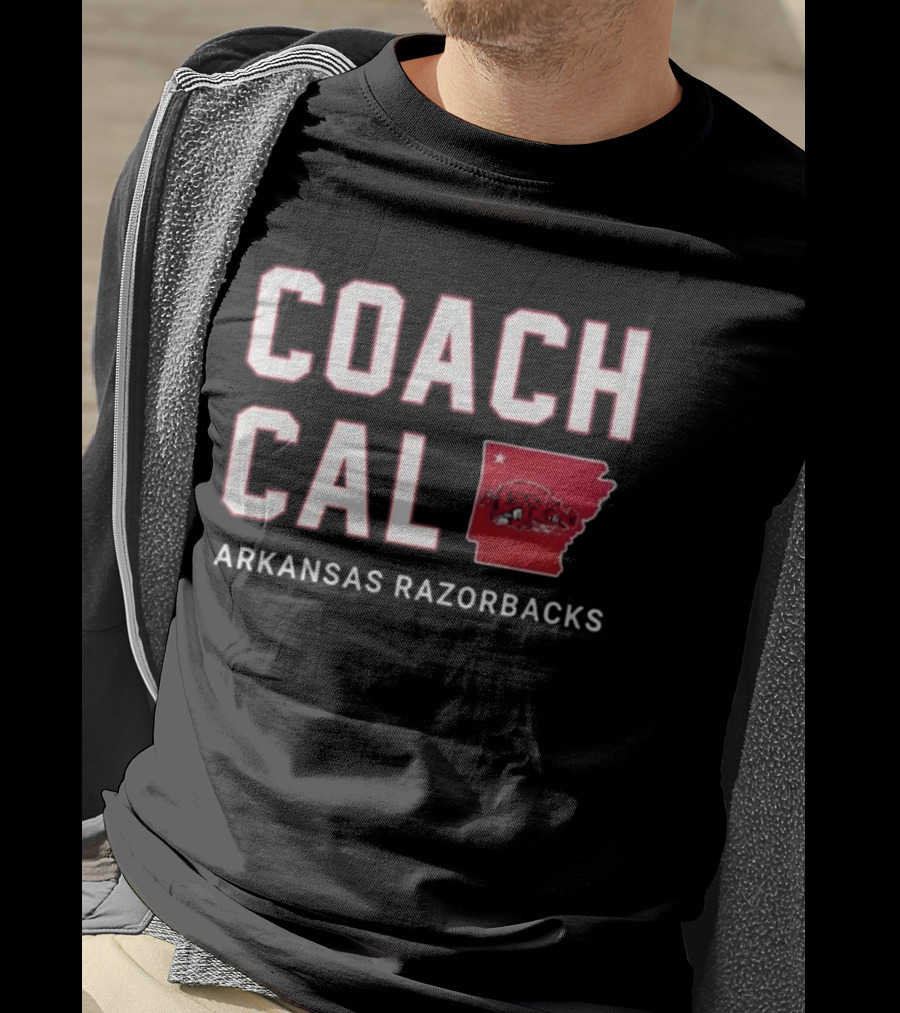 Coach Cal Arkansas Razorbacks Basketball T-Shirt