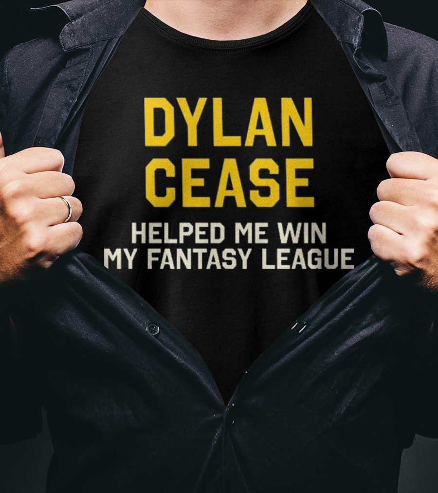 Dylan Cease Helped Me Win My Fantasy League T-Shirt