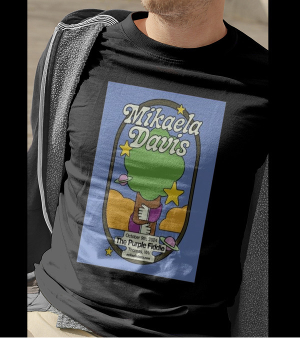 Mikaela Davis October 9 2024 The Purple Fiddle Thomas WV T-Shirt