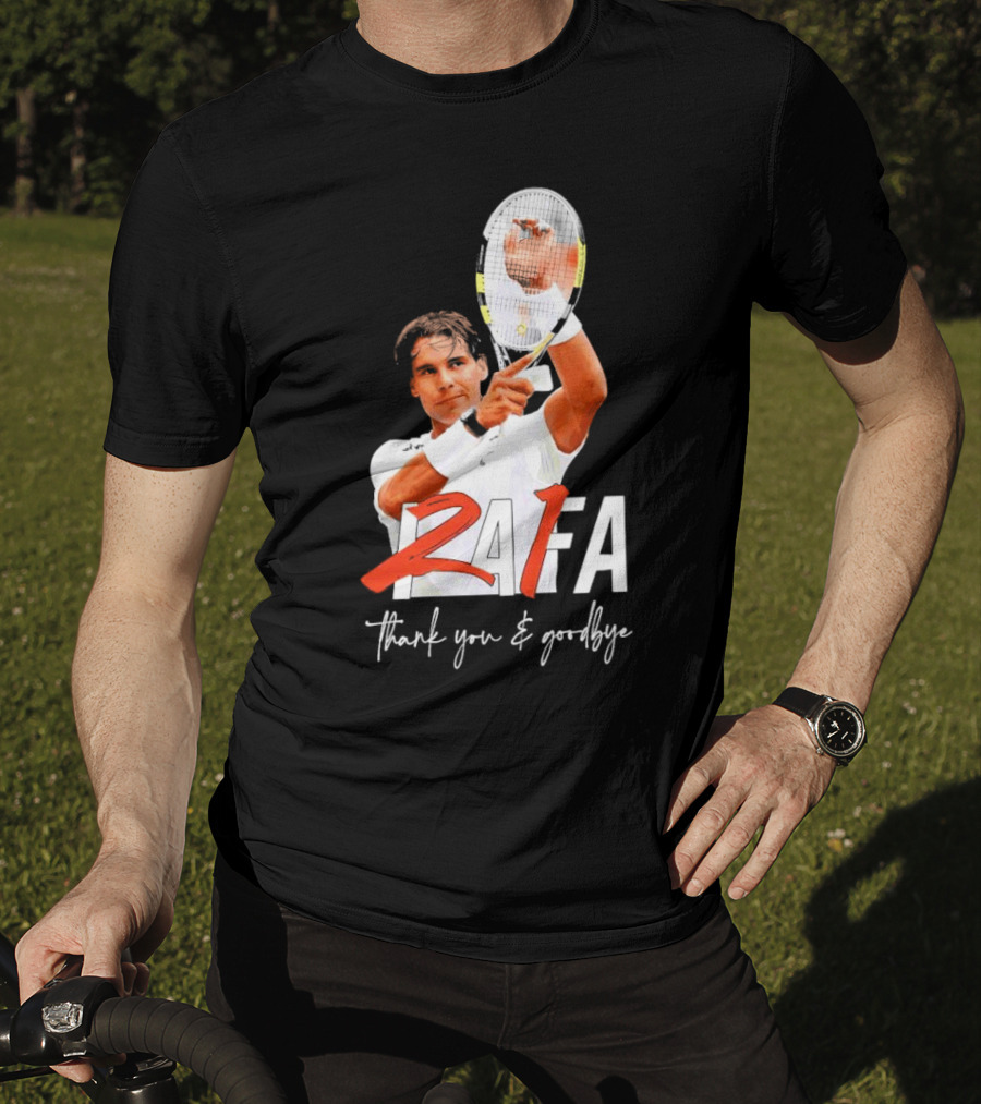 Rafa Nadal Thank You And Goodbye Tennis T-Shirt