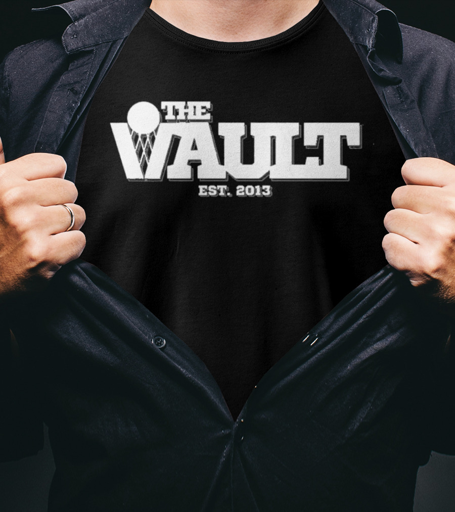 The Vault Est 2013 Basketball Hoop T-Shirt