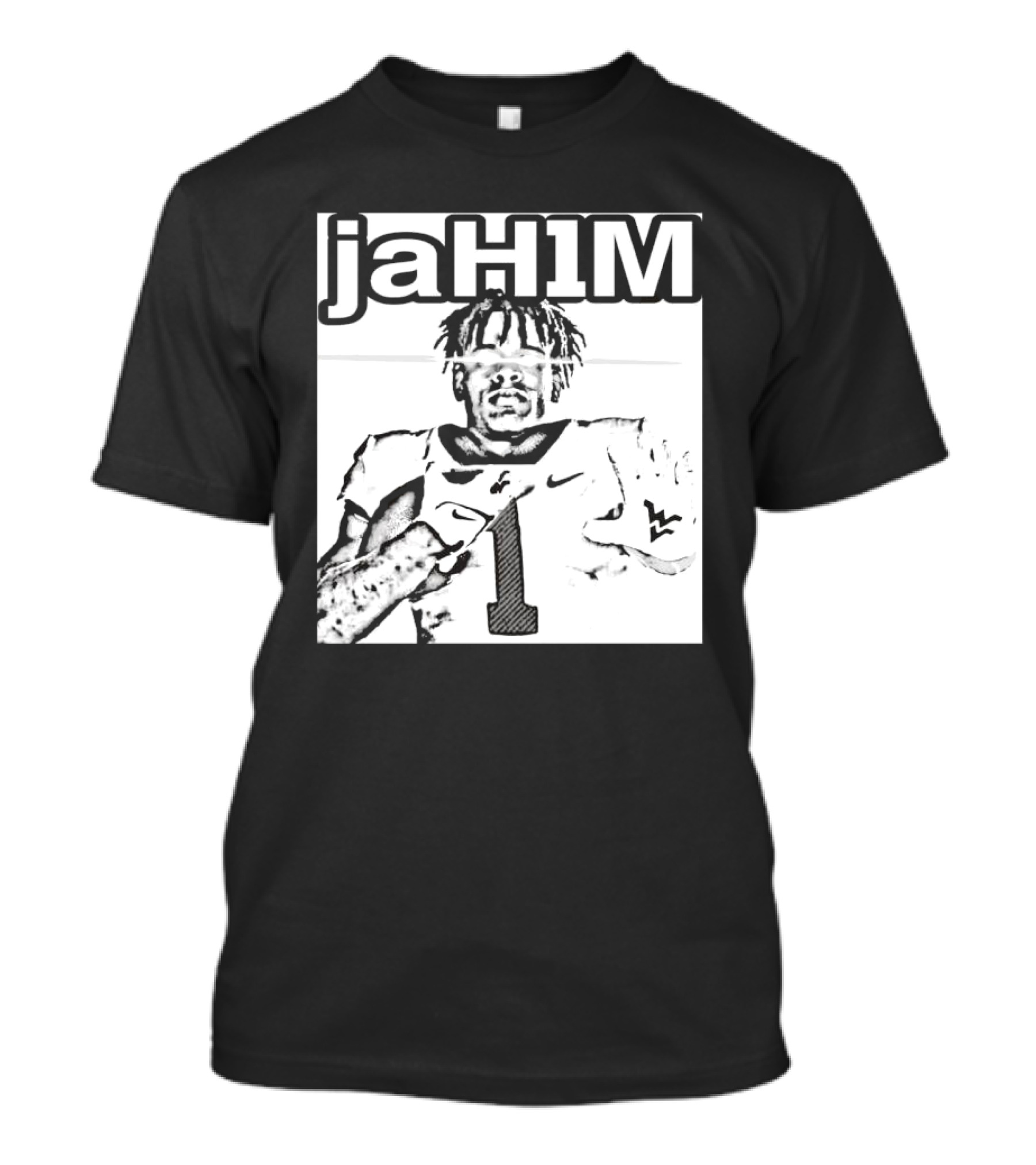 JaH1M Jahiem White West Virginia Mountaineers Football Player T-Shirt