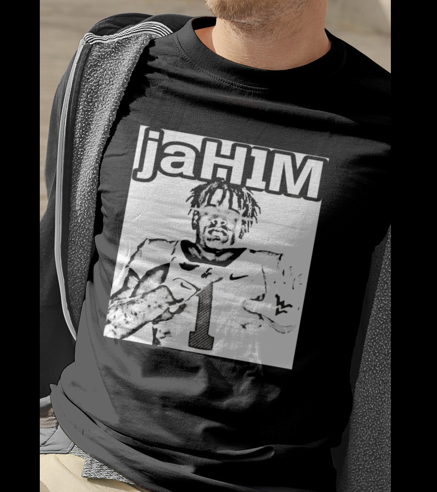 JaH1M Jahiem White West Virginia Mountaineers Football Player T-Shirt
