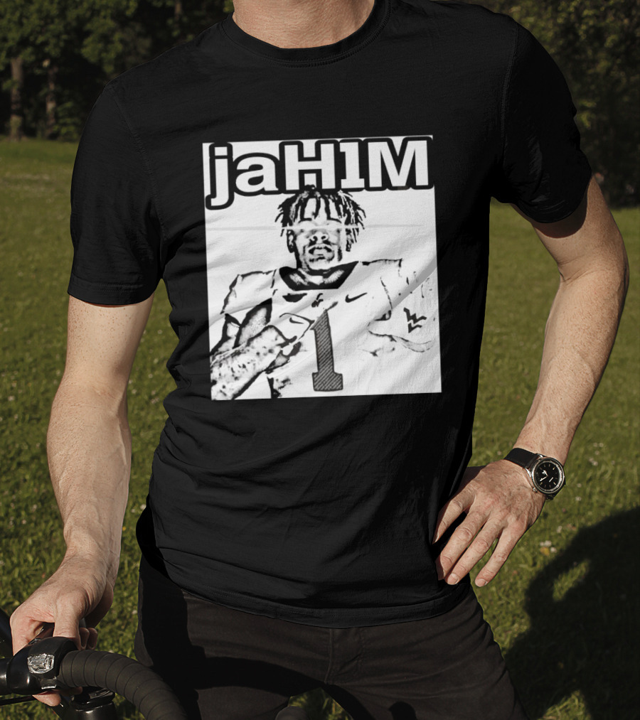 JaH1M Jahiem White West Virginia Mountaineers Football Player T-Shirt