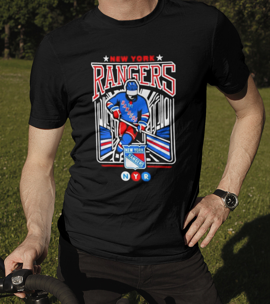 New York Rangers NYR Player Hockey T-Shirt