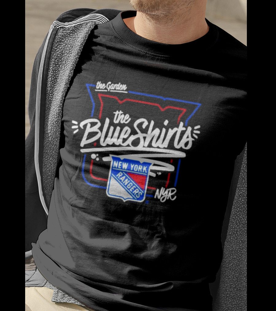 The Garden The Blue Shirts New York Rangers NYR T-Shirt