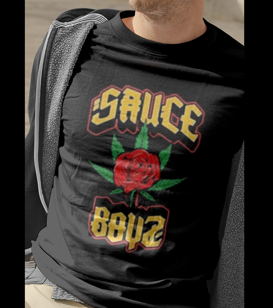Sauce Boyz Rose Eladio Carrión Merch T-Shirt