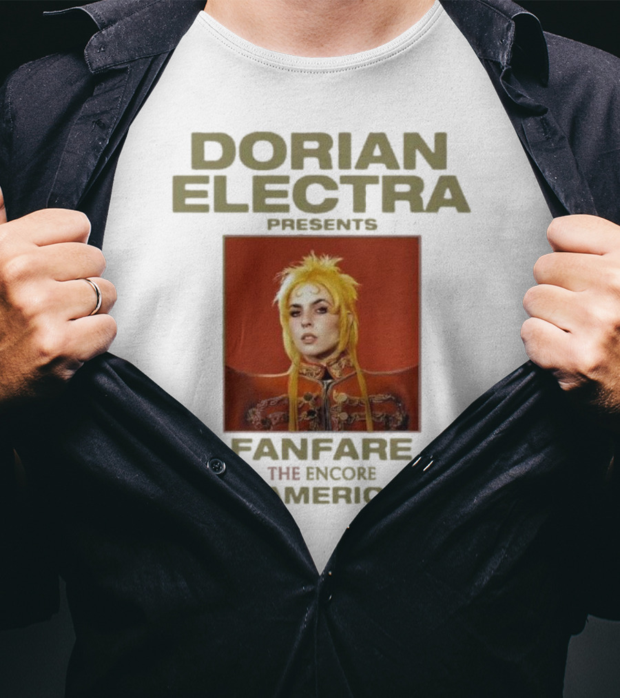 Dorian Electra Presents Fanfare The Encore North America Tour T-Shirt