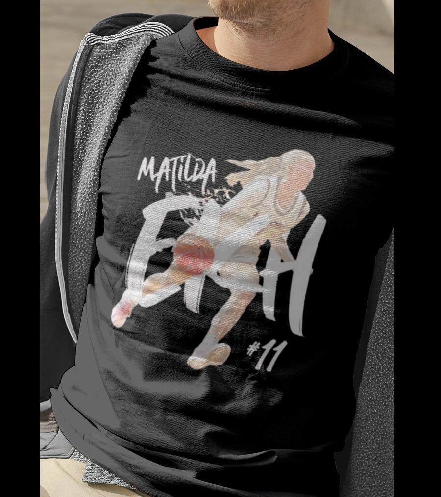 Matilda Ekh #11 Virginia Tech Hokies Basketball Player T-Shirt