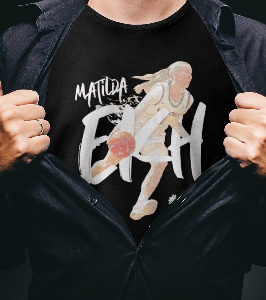 Matilda Ekh #11 Virginia Tech Hokies Basketball Player T-Shirt