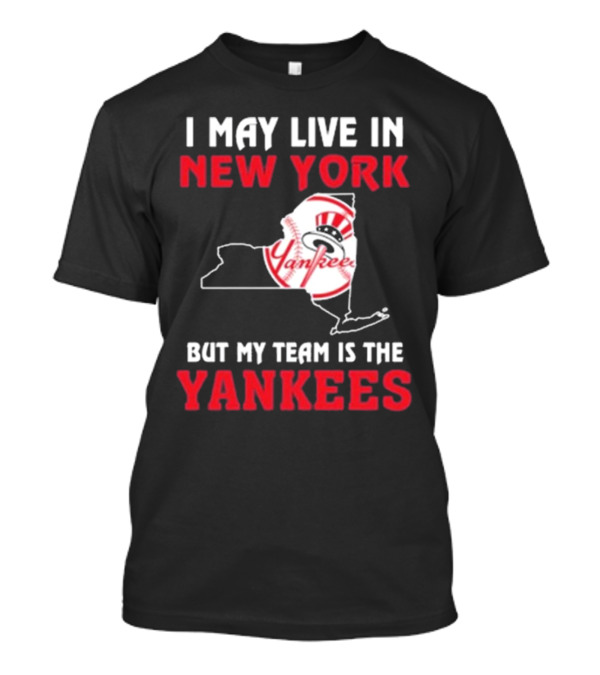 New York Map Design Yankees 2024 Fan T-Shirt