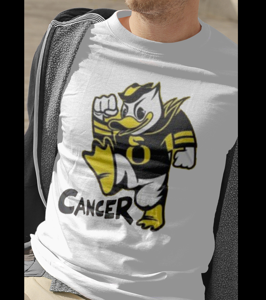 Oregon Ducks Fighting Cancer With Mascot T-Shirt