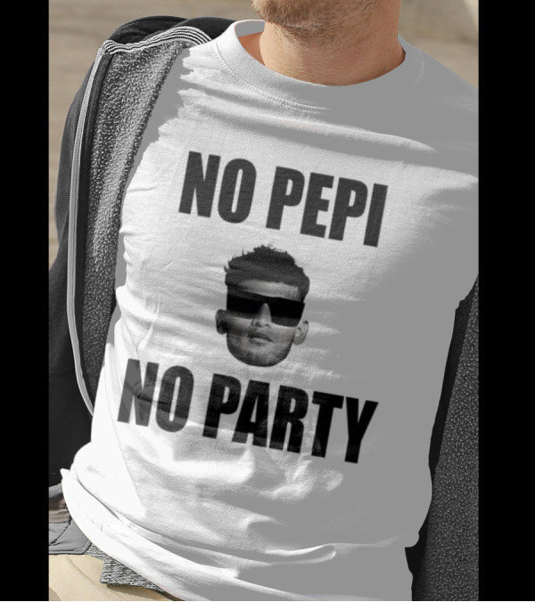 Ricardo Pepi No Pepi No Party Face With Sunglasses T-Shirt