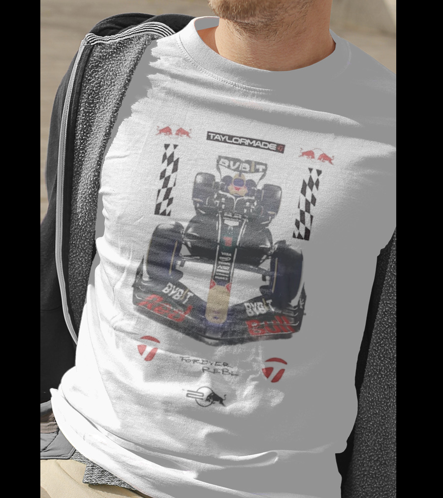 TAYLORMADE Slipstream Racing Red Bull Forever REBL T-Shirt