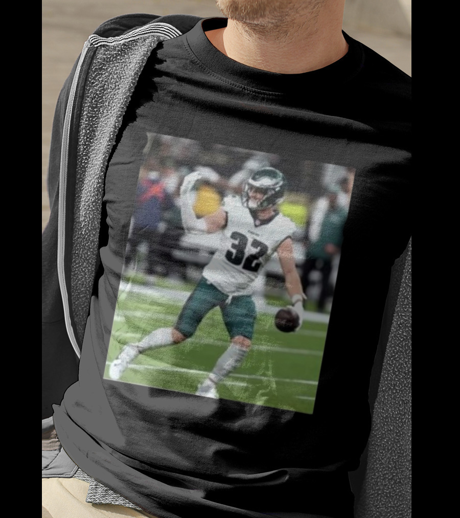 Nick Sirianni Wearing Reed Blankenship Philadelphia Eagles Football Jersey T-Shirt