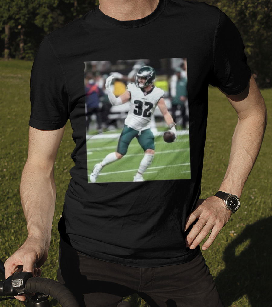 Nick Sirianni Wearing Reed Blankenship Philadelphia Eagles Football Jersey T-Shirt