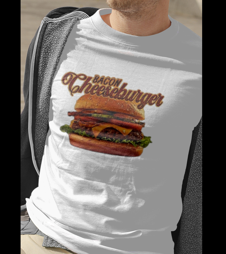 Bacon Cheeseburger Classic Stack T-Shirt