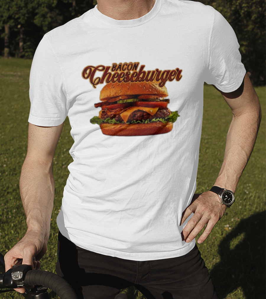 Bacon Cheeseburger Classic Stack T-Shirt