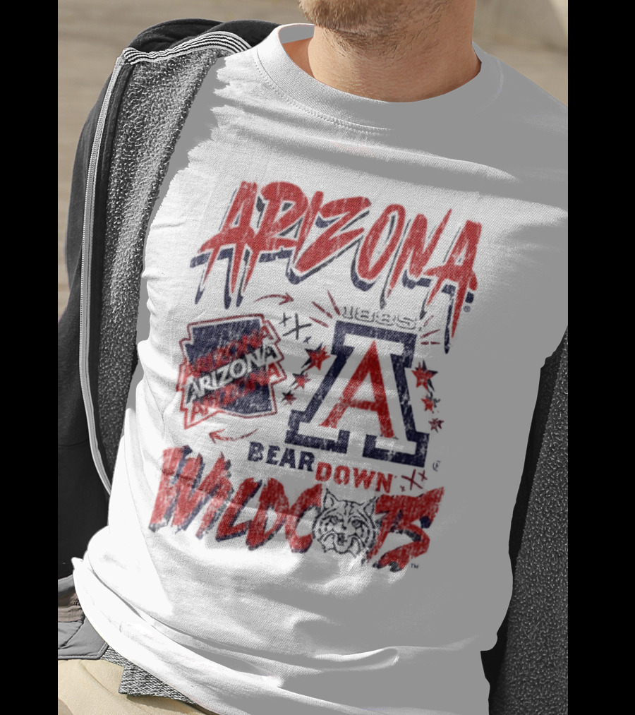 Arizona Wildcats 1885 Bear Down Wildcats T-Shirt