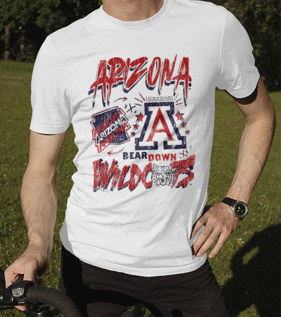 Arizona Wildcats 1885 Bear Down Wildcats T-Shirt