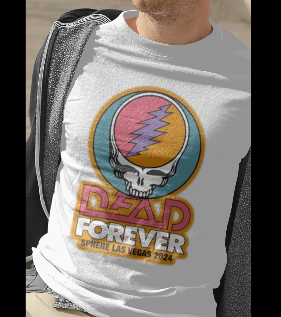 Dead And Company Dead Forever Skull Sphere Las Vegas T-Shirt