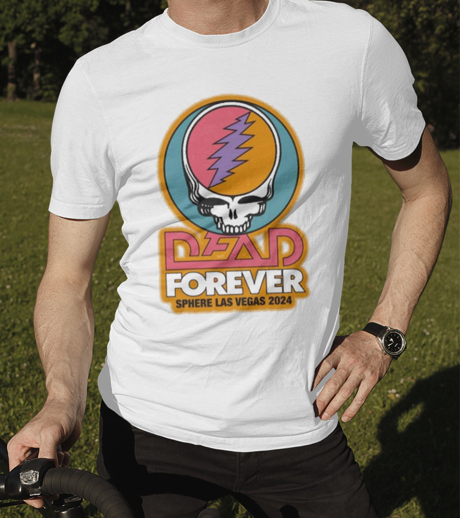Dead And Company Dead Forever Skull Sphere Las Vegas T-Shirt