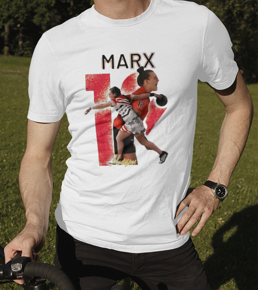 Marx Number 12 Madyson Signature Bowling Action T-Shirt
