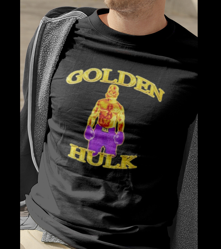 Golden Hulk Boxing Champion Ariel Perez T-Shirt