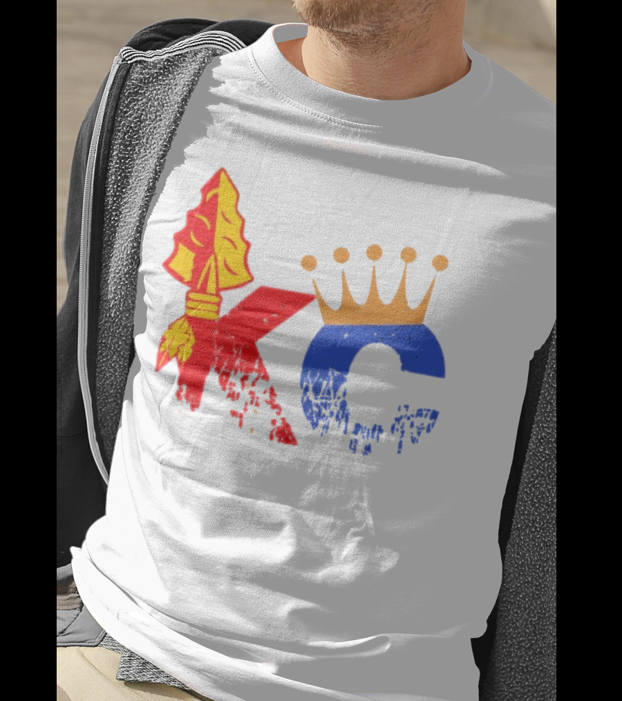 Kansas City Chiefs Arrowhead And Royals Crown KC Combo T-Shirt